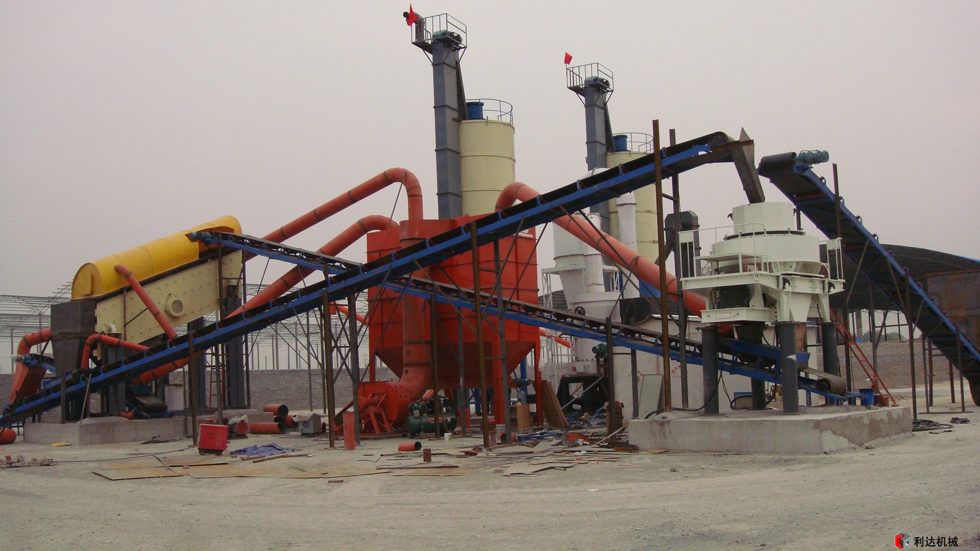 破碎機現(xiàn)場